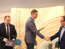 Podpisanie umowy na realizację projektu  „Rozwój zasobów Wojewódzkiej Biblioteki Publicznej im. Witolda Gombrowicza w Kielcach – Centrum Multimedialne”