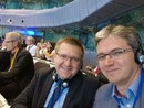 Grzegorz Orawiec - dyr. Departamentu Polityki Regionalnej i Adam Jarubas - Marszałek Województwa Świętokrzyskiego