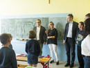 Marszałek odwiedził placówki oświatowe na terenie gminy