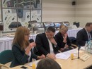 Przemówienie Aleksandry Marcinkowskiej - Dyrektor Departamentu Wdrażania Europejskiego Funduszu Społecznego UMWŚ podczas referowania prezentacji nt. stanu wdrażania RPOWŚ