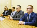 Konferencja dortycząca podpisania kontraktu z Arabią Saudyjską