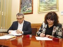 Podpisanie umowy z firmą International House Elżbieta Wojsa