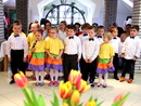 Przedszkolaki z Samorządowego Przedszkola w Pacanowie
