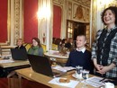 POSIEDZENIE GRUPY ROBOCZEJ DOMU POLSKI WSCHODNIEJ W BRUKSELI.