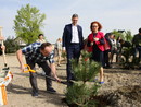 Wizyta Adama Jarubasa - Marszałka Województwa Świętokrzyskiego w Sędziszowie