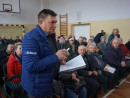 Marek Jońca na spotkaniu w Okole