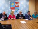 Podpisanie umowy o dofinasowanie projektu z Regionalnego Programu Operacyjnego Województwa Świętokrzyskiego 2014-2020 z Gminą Staszów 