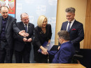 Uroczyste podpisanie umów w dn. 31.01.2020 r., na projekty dotyczące opieki zdrowotnej w ramach  Regionalnego Programu Operacyjnego Woj. Świętokrzyskiego 2014 - 2020. 