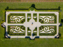 Aerial view of the Botanical Garden paths