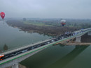 Most przez Wisłę łączący Nowy Korczyn i Borusowa