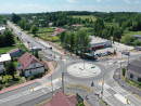 Nowe rondo z lotu ptaka