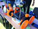 robot na stoisku wystawienniczym