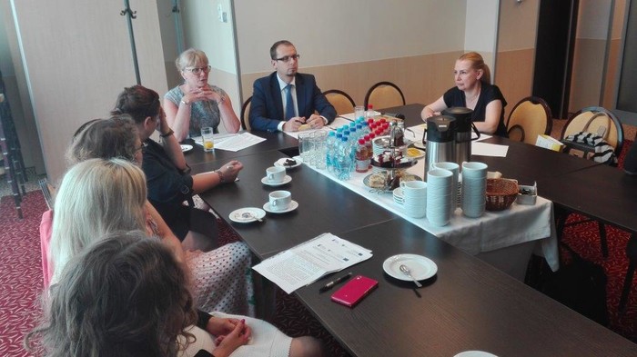 Spotkanie robocze przed IX posiedzeniem Komitetu Monitorującego Regionalny Program Operacyjny Województwa Świętokrzyskiego  na lata 2014-2020