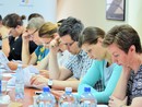 Intensywna praca na warsztatach przeprowadzonych przez Departament Wdrażania EFS