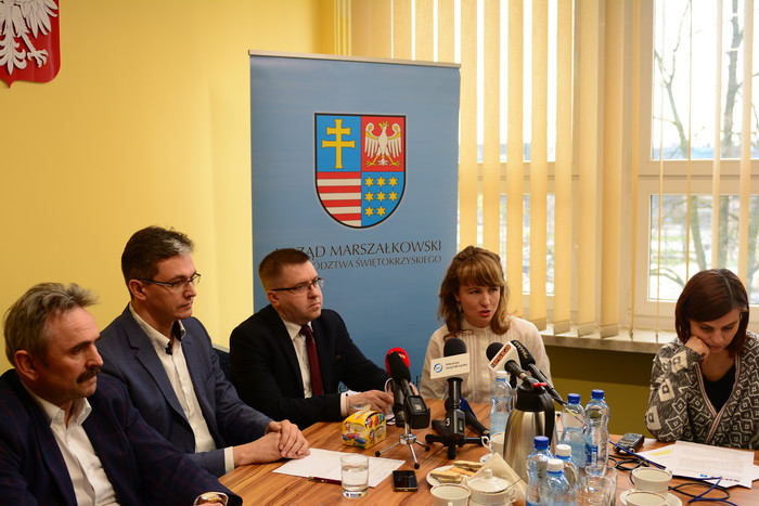 Konferencja dot. promocji gospodarczej świętokrzyskich firm na zagranicznych targach