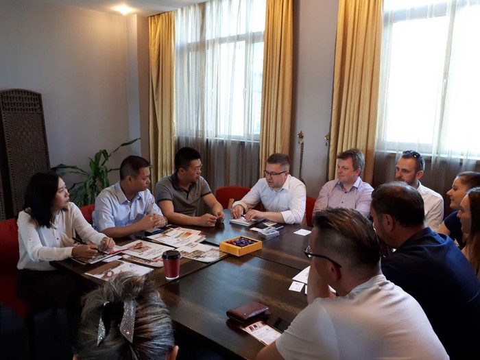 Rozmowy ze Stowarzyszeniem Producentów  i Handlowców Mięsa w Tianjin na region pekiński