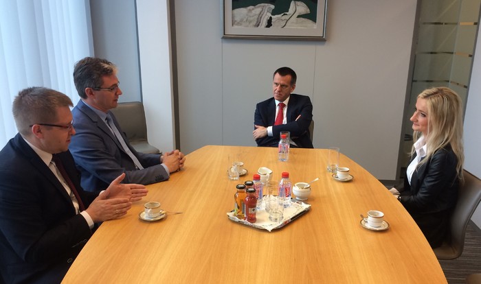 Spotkanie z Ambasadorem Rzeczpospolitej Polskiej  w Królestwie Belgii – Arturem Orzechowskim