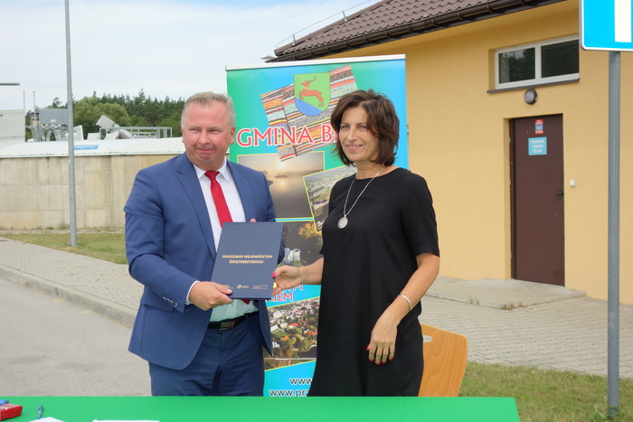 Agata Binkowska i Mariusz Walachnia