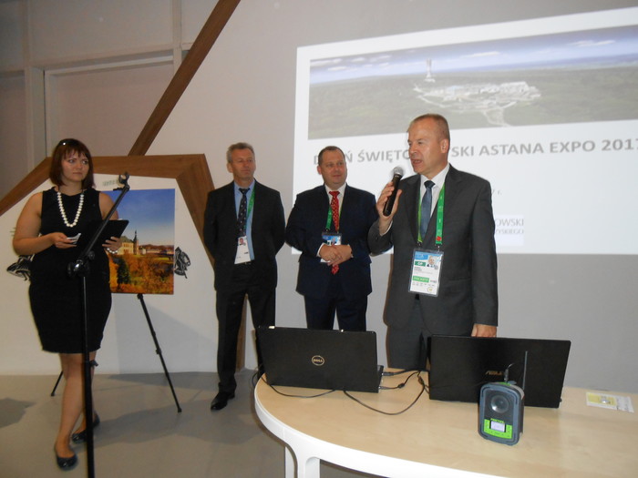 Otwarcie Dnia Świętokrzyskiego na ASTANA EXPO