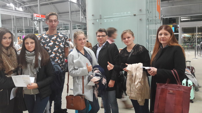 Uczniowie szkół zawodowych podczas podróży na Targi ANUGA w Kolonii