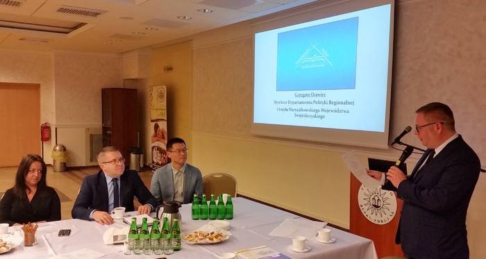 Wystąpienie Wojciecha Legawca - Prezesa Uzdrowiska Busko-Zdrój