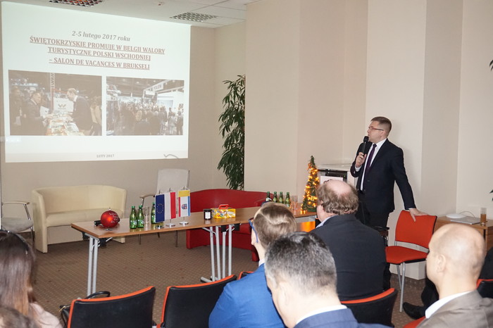 Wystąpienie Grzegorza Orawca - dyrektora Departamentu Polityki Regionalnej UMWŚ