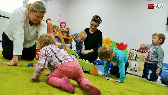 Żłobek w Kobylanach, utworzony w ramach projektu „Raj Malucha”