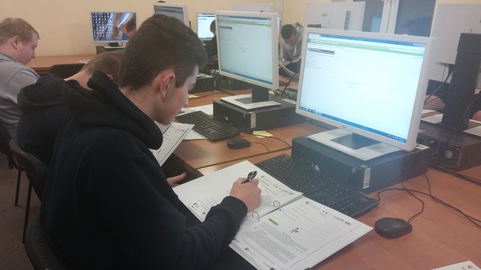 Uczestnicy projektu pn. „Nowoczesna Szkoła Zawodowa – Nowoczesny Region”