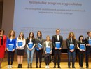 Stypendyści świętokrzyskiego programu stypendialnego