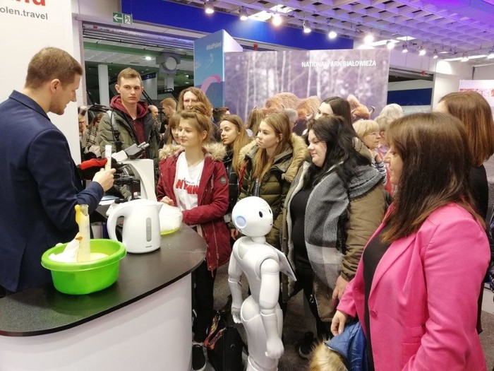 Młodzież na Targach ITB w Berlinie 