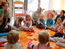 Przedszkole utworzone dzięki funduszom z Unii Europejskiej”.