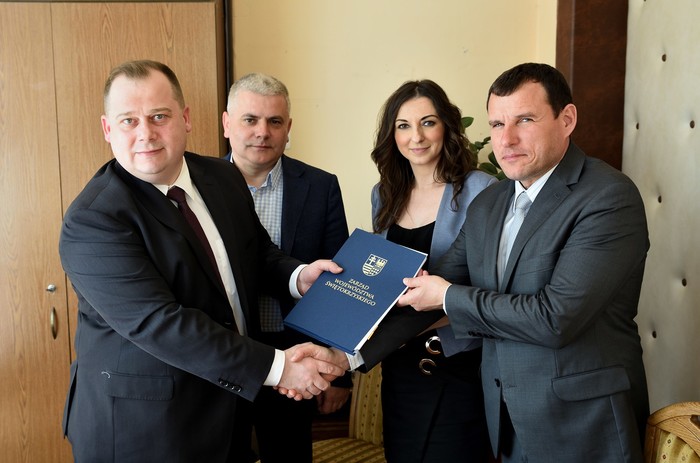 Podpisanie umów na dofinansowanie projektów