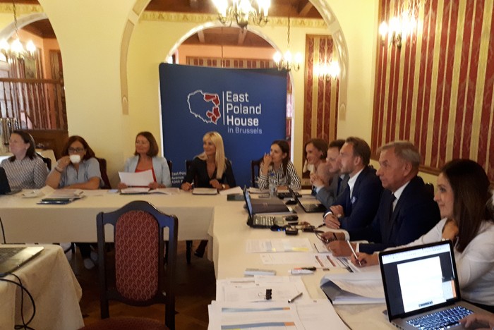 POSIEDZENIE GRUPY ROBOCZEJ DOMU POLSKI WSCHODNIEJ  W BRUKSELI