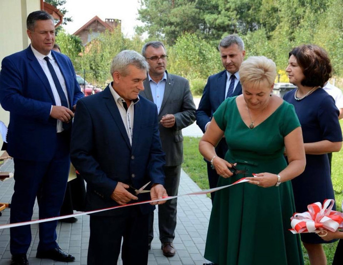 Szkoła w Sierakowie po rozbudowie