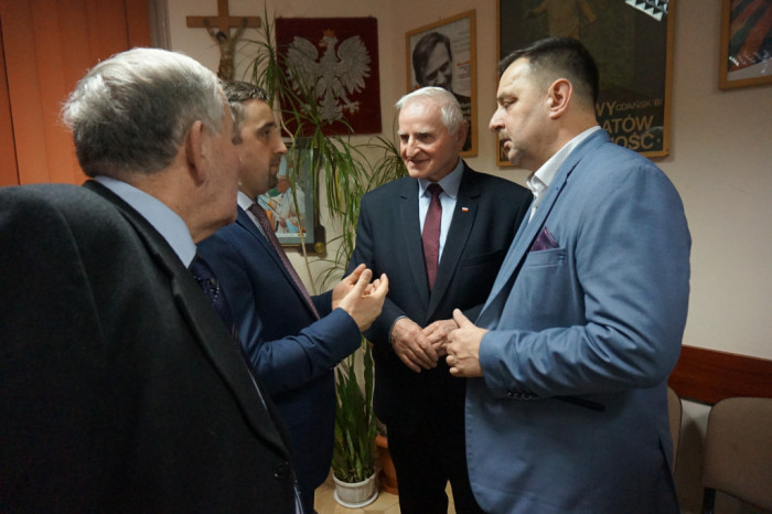Marek Jońca rozmawiał z mieszkańcami Ostrowca Świętokrzyskiego