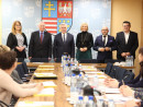 Z samorządowcami z powiatów włoszczowskiego i koneckiego o unijnych funduszach