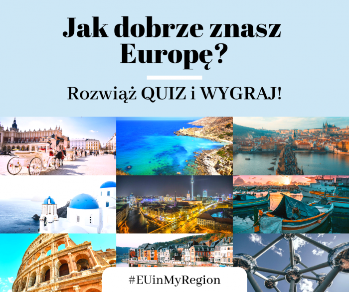 Jak dobrze znasz Europę? Podejmij wyzwanie i wygraj najlepsze europejskiej smakołyki