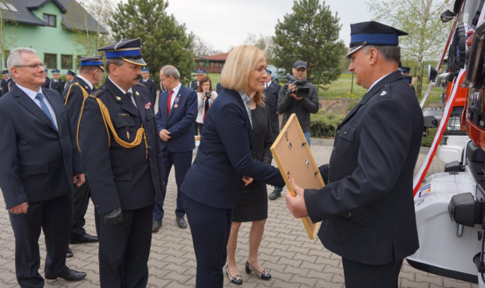 Nowe samochody strażackie w gminie Nowa Słupia