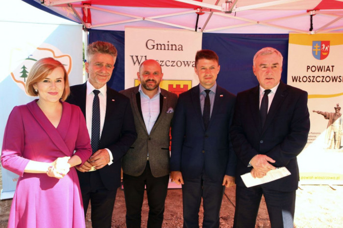 Wbicie pierwszej łopaty pod obwodnicę Włoszczowy