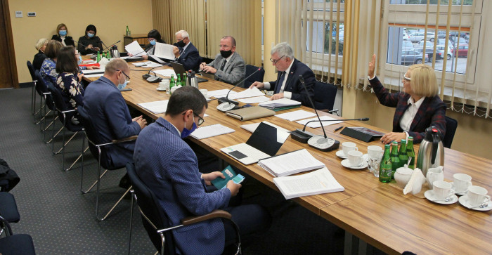 Obradujący Zarząd dotyczącego PSZOK w Sandomierzu 