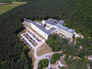 Widok z góry Wojewódzkiego Szpitala Specjalistycznego w Czerwonej Górze 