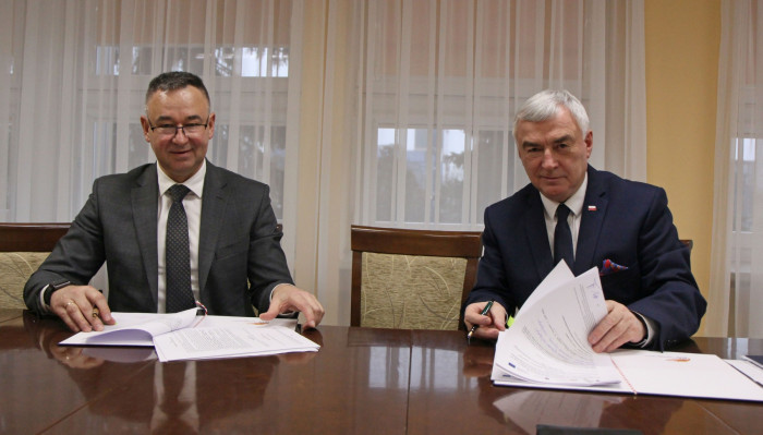 Bieliny jak nowe - Pan Andrzej Bętkowski i Pan Sławomir Kopacz