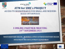  SPOTKANIE PARTNERÓW MIĘDZYNARODOWEGO PROJEKTU „ATM FOR SME`s” - INTERREG EUROPE