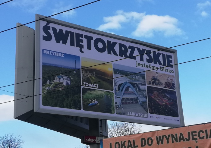Banery promujące województwo