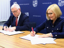 Marszałek województwa Andrzej Bętkowski i wicemarszałek Renata Janik