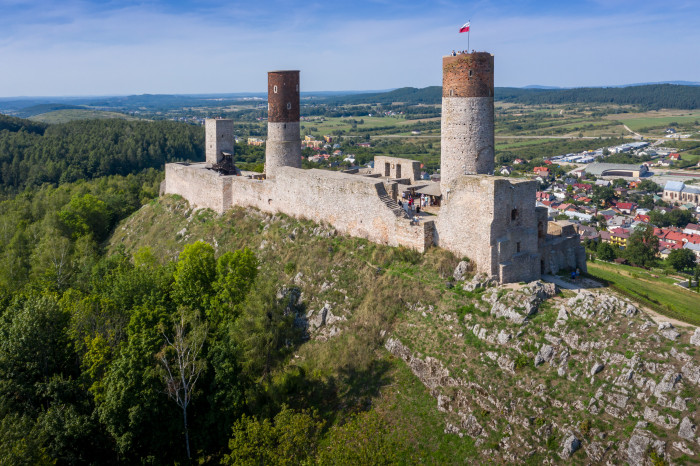 zamek chęciny 