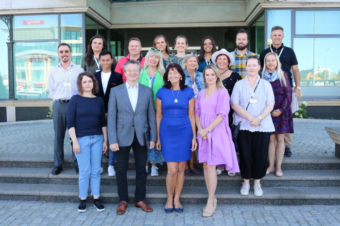 Uczestnicy przyjazdowej misji gospodarczej