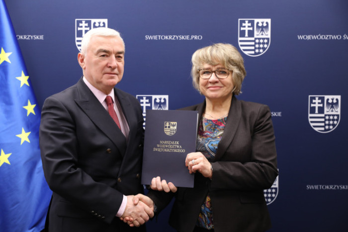Podpisanie umowy w ramach RPOWŚ 2014-2020