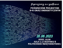 Projekty energetyczne oraz B+R .Weź udział w spotkaniu