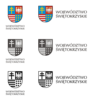 Zestawienie znaku Województwa Świętokrzyskiego